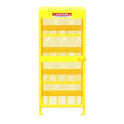 Valley Craft Steel Gas Cylinder Cabinet, 71" High, Yellow - photo 4