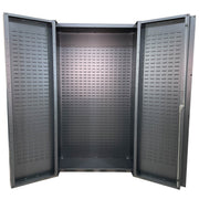 Valley Craft Steel Storage Cabinet, Gray - 48" x 84"