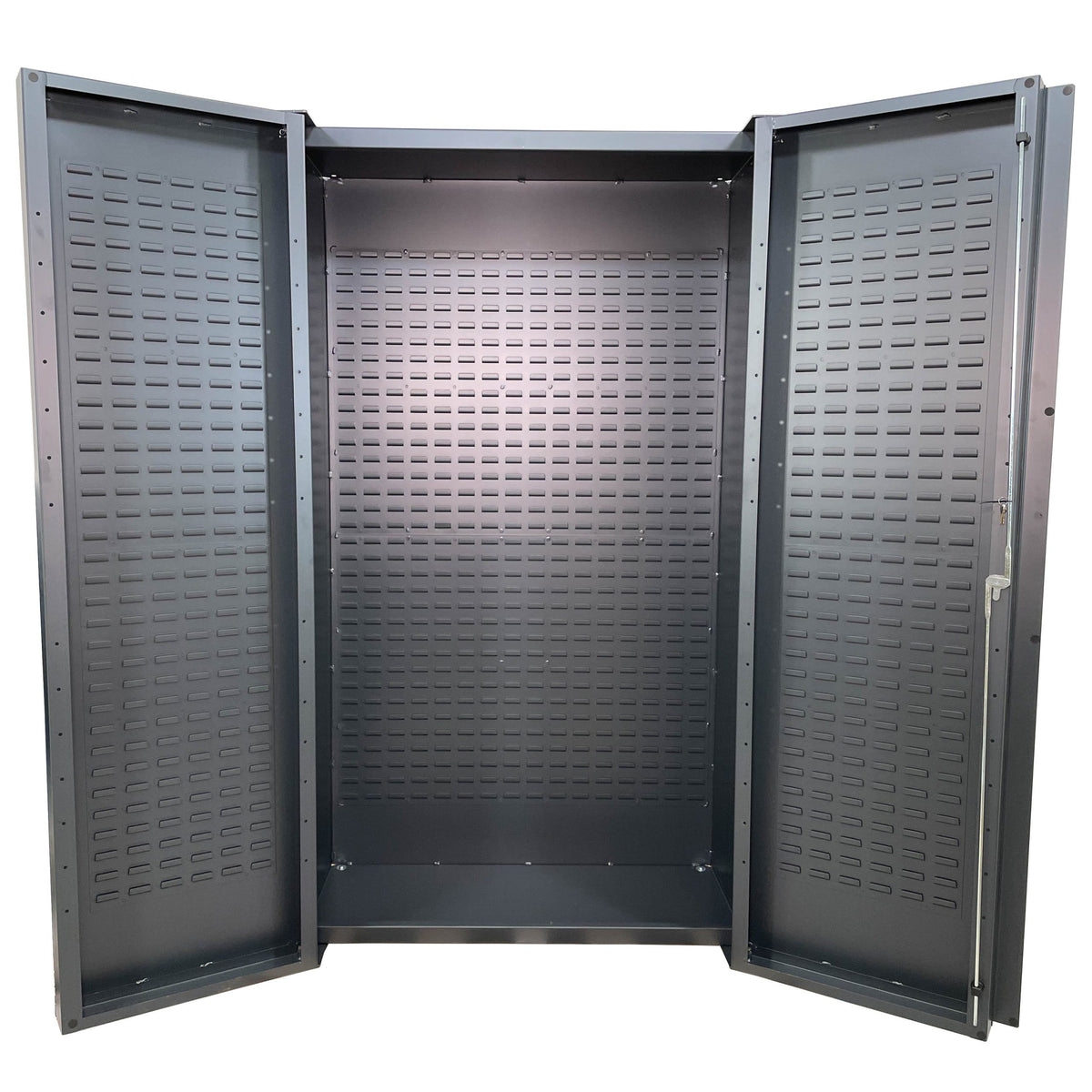 Valley Craft Steel Storage Cabinet, Gray - 48" x 84"