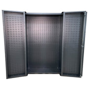 Valley Craft Steel Storage Cabinet, Gray - 48" x 78"