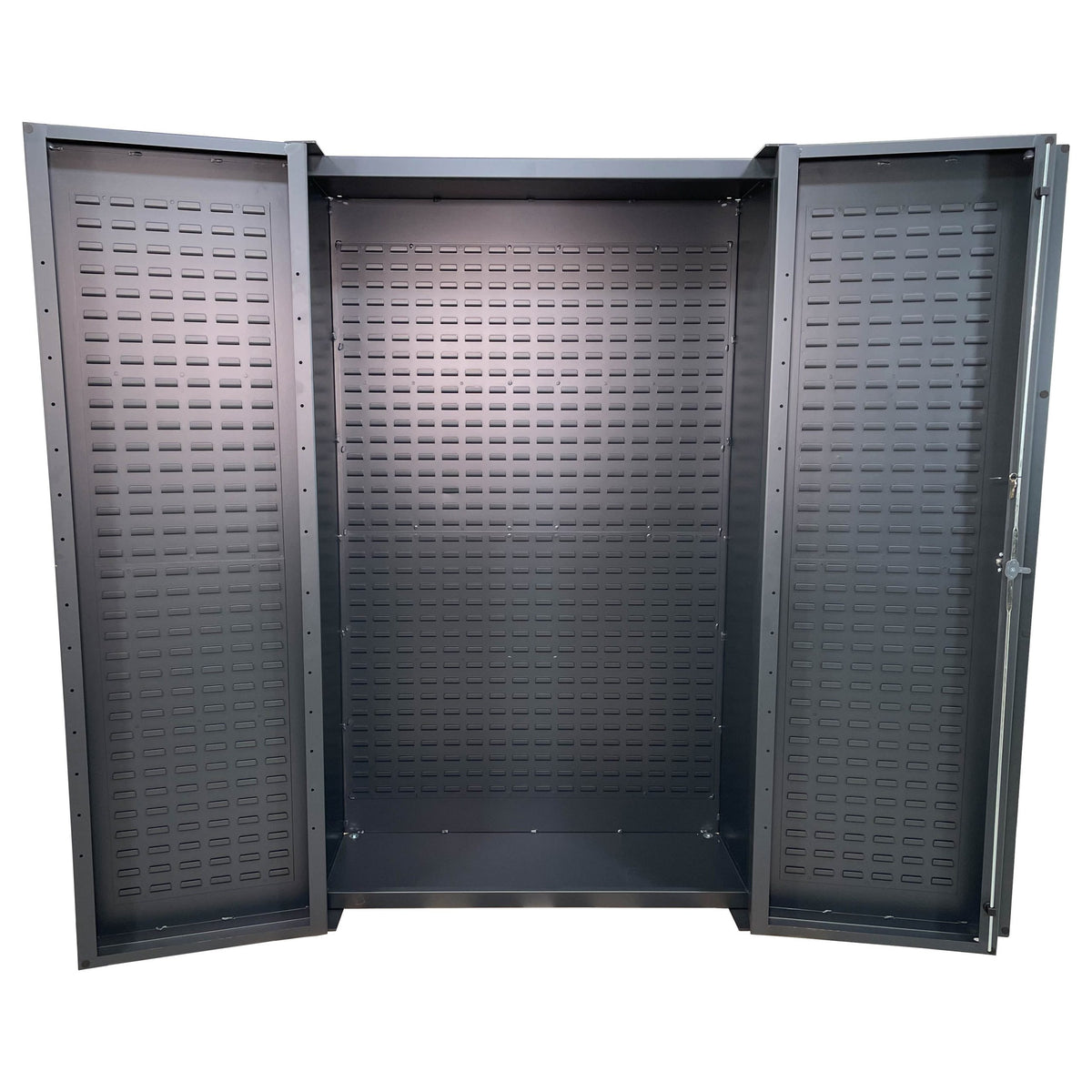 Valley Craft Steel Storage Cabinet, Gray - 48" x 78"