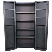 Valley Craft Steel Storage Cabinet, Gray - 36" x 78"