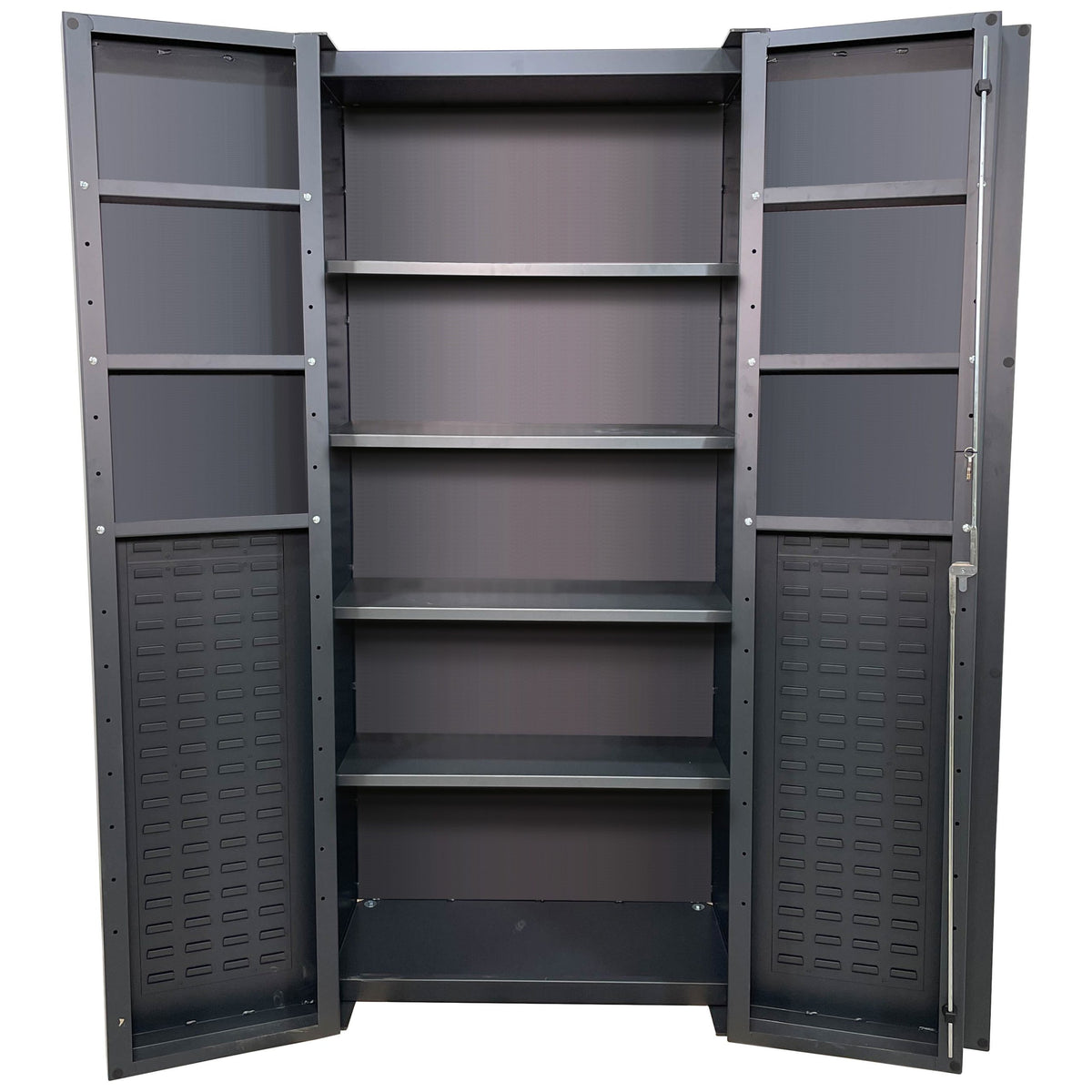 Valley Craft Steel Storage Cabinet, Gray - 36" x 78"