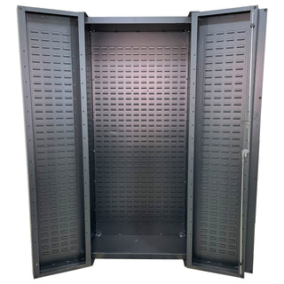 Valley Craft Steel Storage Cabinet, Gray - 36" x 78"