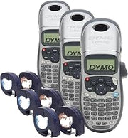 DYMO LetraTag 100H Plus Handheld Label Maker for Office or Home,(Pack of 3)