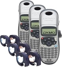 DYMO LetraTag 100H Plus Handheld Label Maker for Office or Home,(Pack of 3)