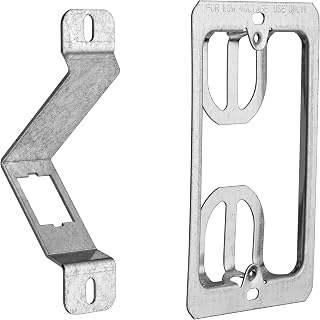 Leviton QuickPort In-Wall Bracket Kit, 49223-BAK