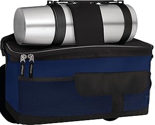 THERMOS ThermoCafé Vacuum Bottle Lugger Combo, Blue