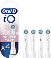 iO Gentle Care Replacement Brush Heads, 4 Count, Soft Cleaning, Compatible with Oral-B iO Electric Toothbrushes