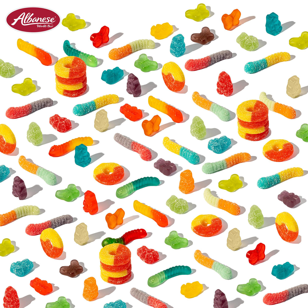Albanese Variety Pack / 7 - 7.5 oz (Pack of 6) / 1 Gummy Candy