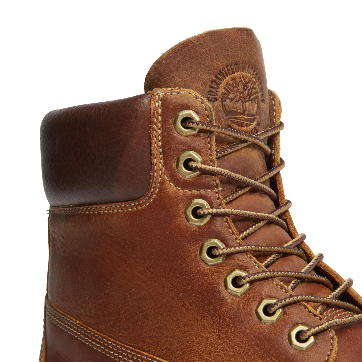 Men's Premium 6 Inch Lace Up Waterproof Boot by Timberland – 7, Leather, Medium Brown Nubuck