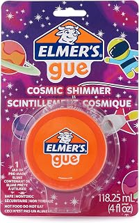 Elmer's Gue Premade Slime, Cosmic Shimmer Glitter Slime, Purple and Blue, 1 Count