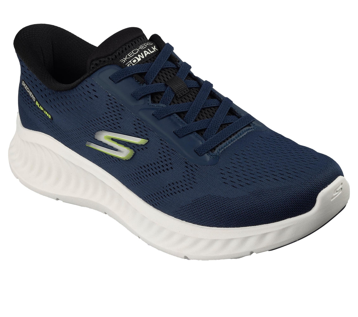 Men's Go Walk Now Payton Trainers by Skechers – Mesh, Blue, Model 216375 NVW