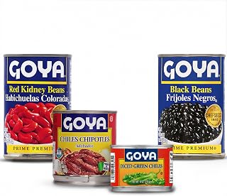 Goya Chili Night Kit, Chipotle Peppers in Adobo Sauce, High in Fiber, 4 oz