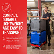 Cambro Charcoal Gray / UPC300 / 36.0 quarts Bus Tubs
