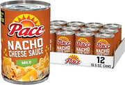 Pace Mild Nacho Cheese Sauce, 10.5 oz (12 Count)