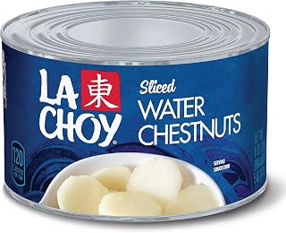 La Choy Sliced Water Chestnuts, 8 Ounce, 12 Pack