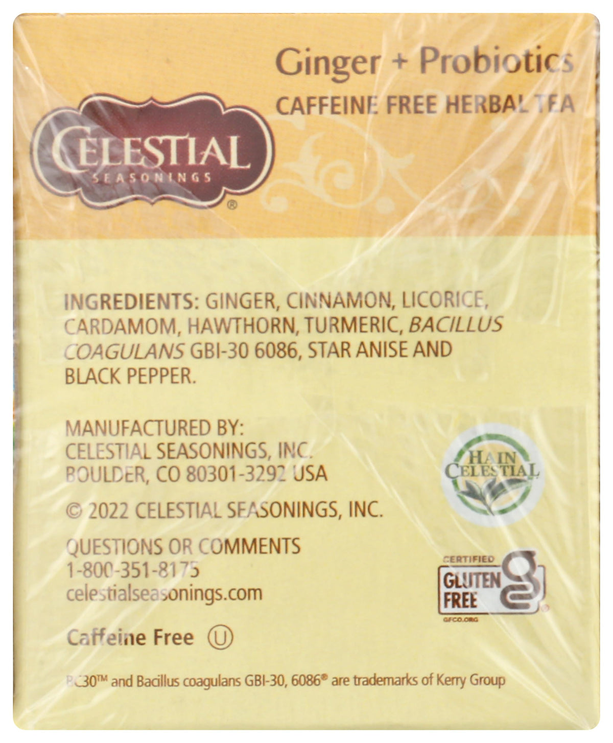 Celestial Seasonings 20 Count (Pack of 1) / 6 / 1 Herbal