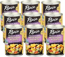 Reese Baby Artichoke Hearts | NonGMO Project Certified | 14OZ (12 Pack)