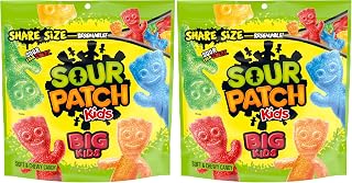 Sour Patch Kids Big Kids Soft & Chewy Candy, Share Size, 12 oz (Pack of 2)