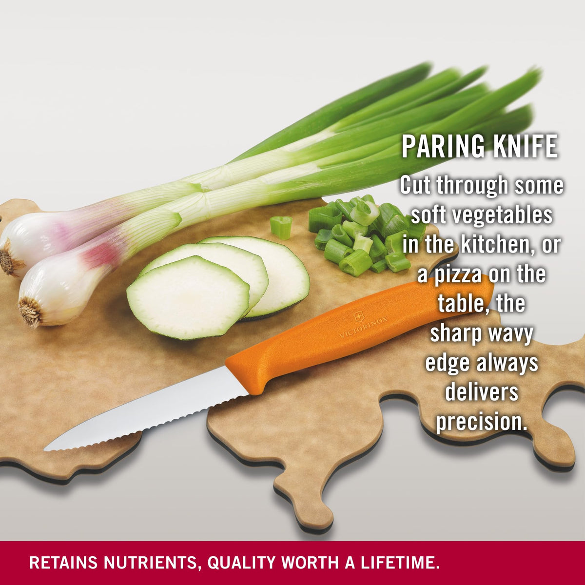 Victorinox Orange / 3.1" / 1 Paring Knives