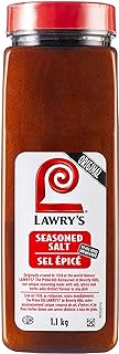 Lawry's The Original Seasoned Salt, 1.1kg/2.4lbs, Imported from Canada}+
