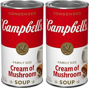 Campbell's Condensed Cream of Mushroom Soup, 22.6 oz Can (Pack of 2)