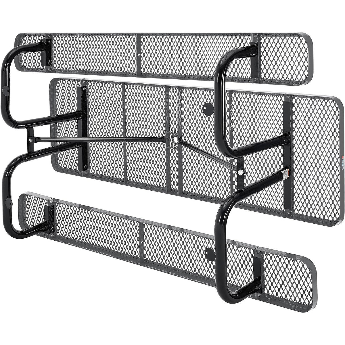 Global Industrial Grey / Industrial / 96 inches x 30 inches x 29.5 inches Picnic Tables