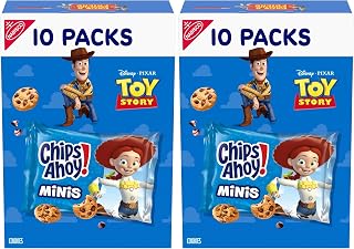 Chips Ahoy! Mini Original Chocolate Chip Cookies, 10 Snack Packs (Pack of 2)