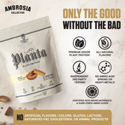 Plant Based Protein Powder 20g | Clean Vegan Pea Protein Powder | Gluten & Dairy Free by Ambrosia – 1.72 Pound (Pack of 1), No Color