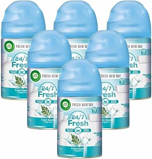 Air Wick Freshmatic® Automatic Spray Refill, 6.17 Oz, Fresh Waters®, Carton Of 6