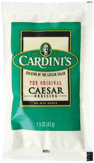 Cardini Caesar Dressing by Cardini's – 1.5 Ounce (Pack of 60), Pack of 60