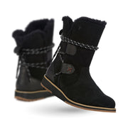 Laurina Lo Boot - Women's Black by EMU – 7, synthetic, Black, Model W11112BK