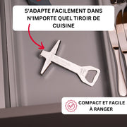 Jar Opener by Westmark – One Size, Steel, Model 10562270