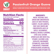 Energy Passionfruit Orange Guava Energy Drink by V8 – Pack of 6 (8 Fl Oz), Model 200000029305
