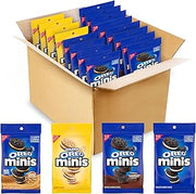 ​​OREO Minis Sandwich Cookies Variety Pack, 4 Flavors, 16 Bags​