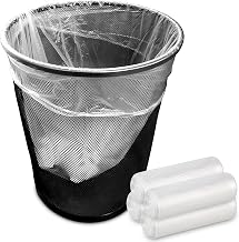 Stock Your Home 4 Gallon Unscented Small Garbage Bags, 200 Count, 12.7 Micron Thickness, Leak Proof Star Seal, Open Top Box for Easy Dispensing, Versatile Usage, Great Value Pack