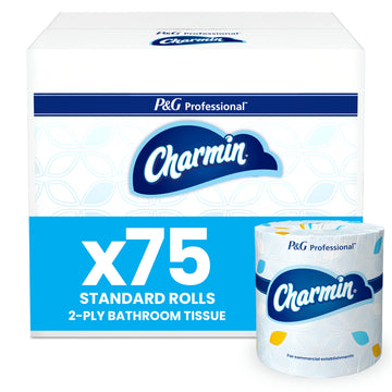 Charmin Professional Toilet Paper, Bulk 2-Ply Tissue (450 sheets, 75 count)