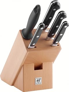 ZWILLING Knife Set Professional-S 6 Parts, Stainless Steel, Silver/Black, 48 x 38 x 28 cm