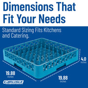 Carlisle FoodService Products RP-14 Blue Color – Polypropylene OptiClean All Purpose Plate and Tray Rack