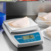 Digital Portion Control Scale by Edlund – 9.4" Wide, 10.0 pounds, Stainless Steel, Silver, Model DFG-160