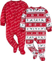 Gerber Baby & Toddler Fleece Footed Pajamas 2-Pack