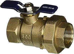 Febco 781-289LL Ball Valve with Union, 1"