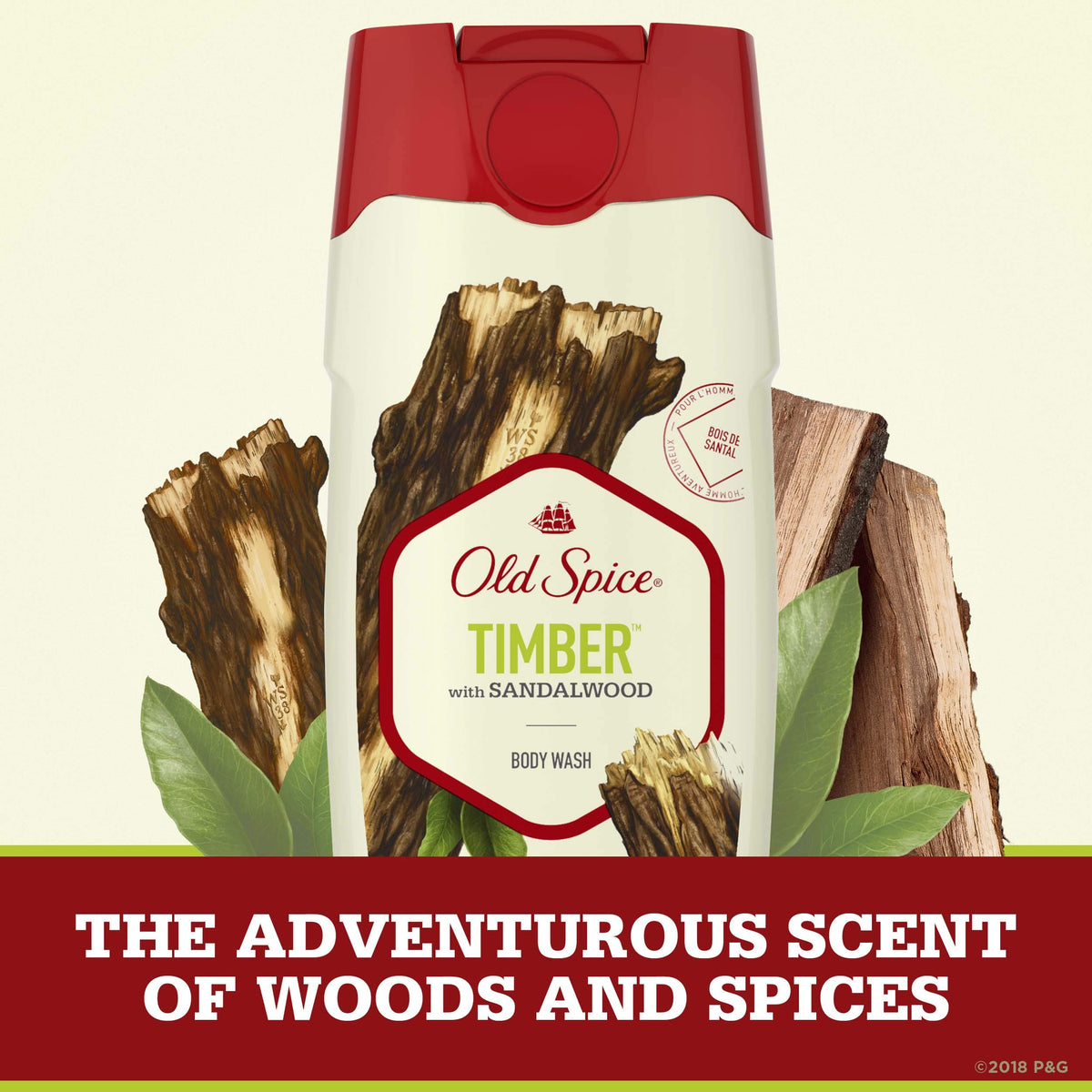 Timber, 16 oz by Old Spice – 16 Fl Oz (Pack of 1), White, Model 90529