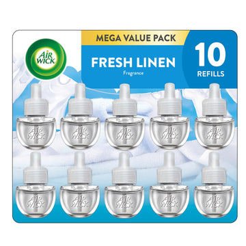 Plug In Refills with Essential Oils by Air Wick – 1 Count (Pack of 10), Transparent, Pack of 10, Model 6233801924