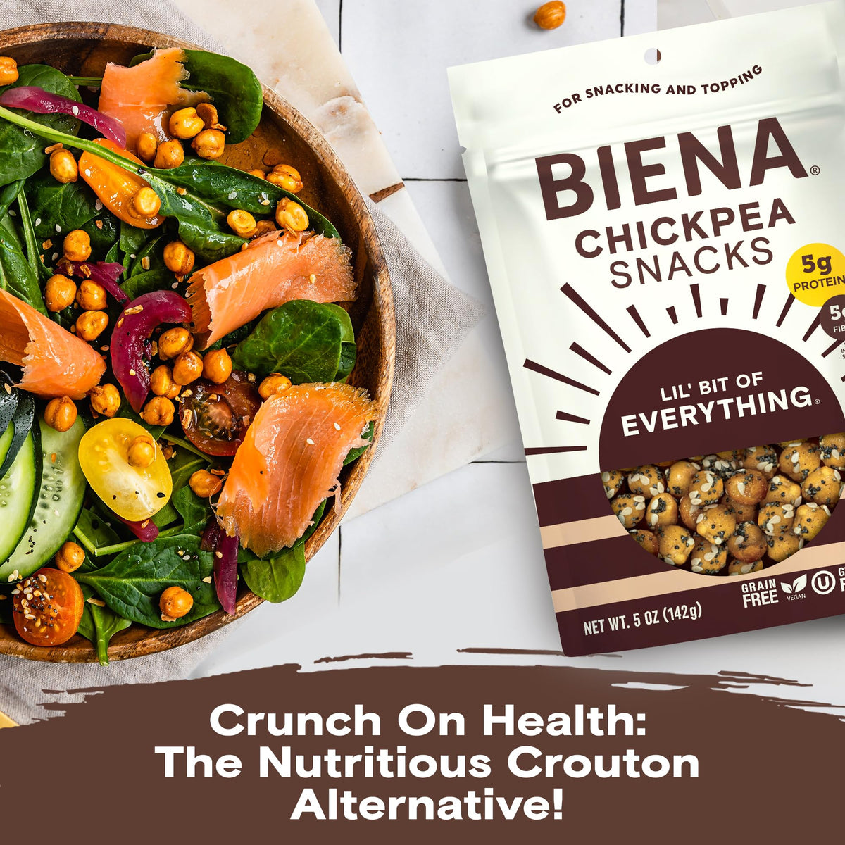 BIENA Lil' Bit of Everything / 4 Pack / Brown Vegetable