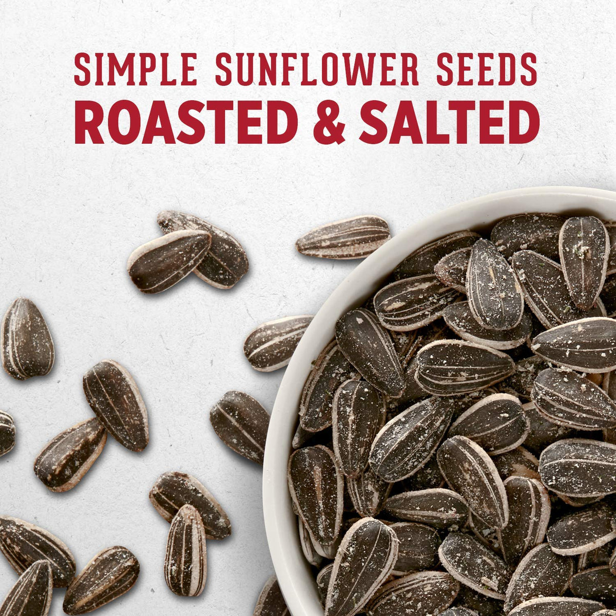 David Ranch,Salted / 5.25 Ounce (Pack of 2) / Tan, Black Sunflower Seeds