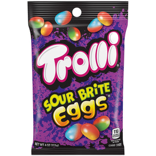 Sour Brite Eggs by Trolli – 4 Oz, Assorted, Model 6003845