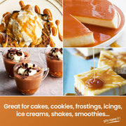 Butter Vanilla Bakery Emulsion 16 oz Bundled with Caramel Bakery Emulsions 4 oz by LorAnn Oils – 16 oz