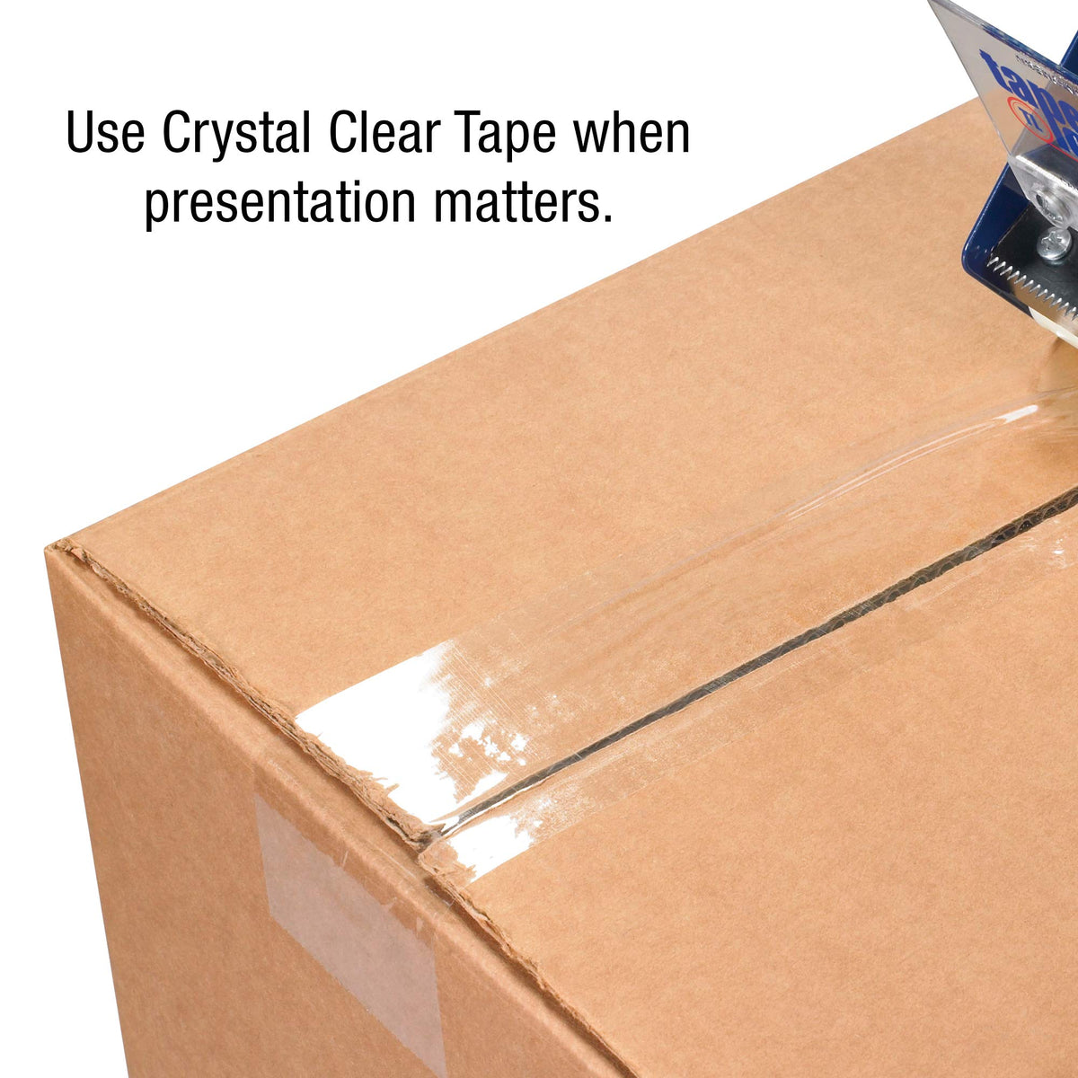 2 Inch x 110 Yards Crystal Clear Packing Tape by Tape Logic – 2 Inches Width x 110 Yards Length, Acrylic, Clear, Pack of 36, Model TLT902200CC